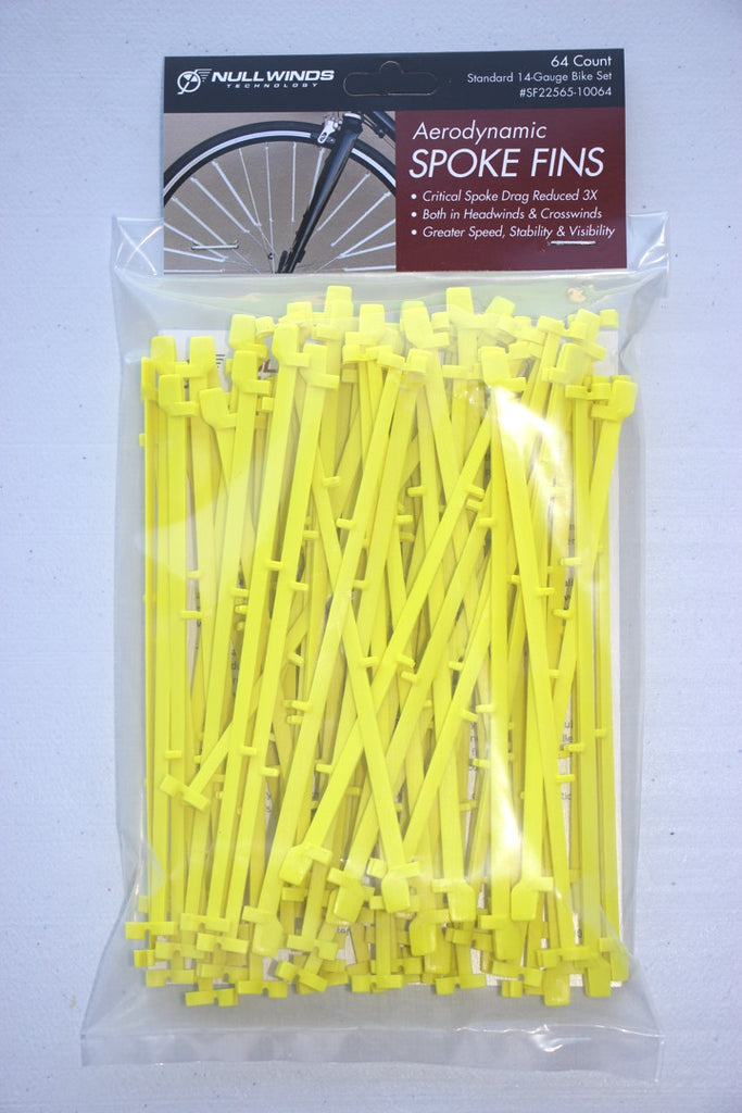Standard SPOKE FINS/64-Count/Neon Yellow