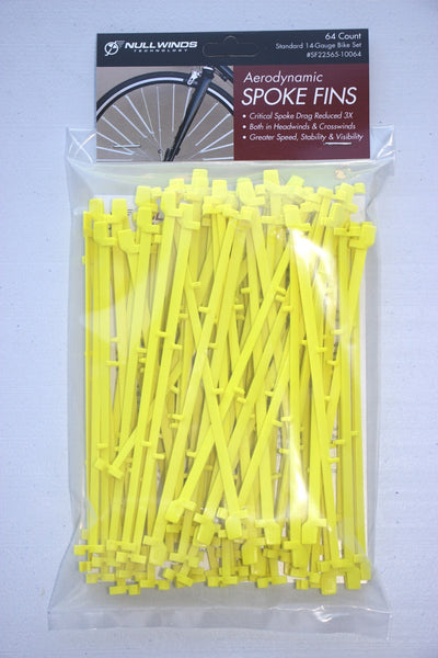 Standard SPOKE FINS/64-Count/Neon Yellow